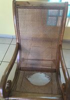 Vends 3 fauteuils créole en bois tamarin cannage à... ANNONCES Bazarok.fr