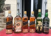 5 bouteilles de whisky écossais année 70... ANNONCES Bazarok.fr