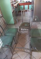 Table en verre et 6 chaises... ANNONCES Bazarok.fr