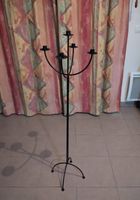 Chandelier fer forgé, 5 branches. 4 pieds 1.23m... ANNONCES Bazarok.fr